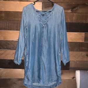 Denim dress